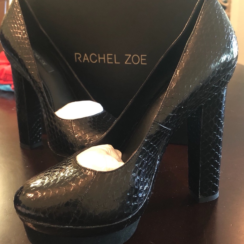 Rachel Zoe Black Platform Heels/Pumps Never Worn